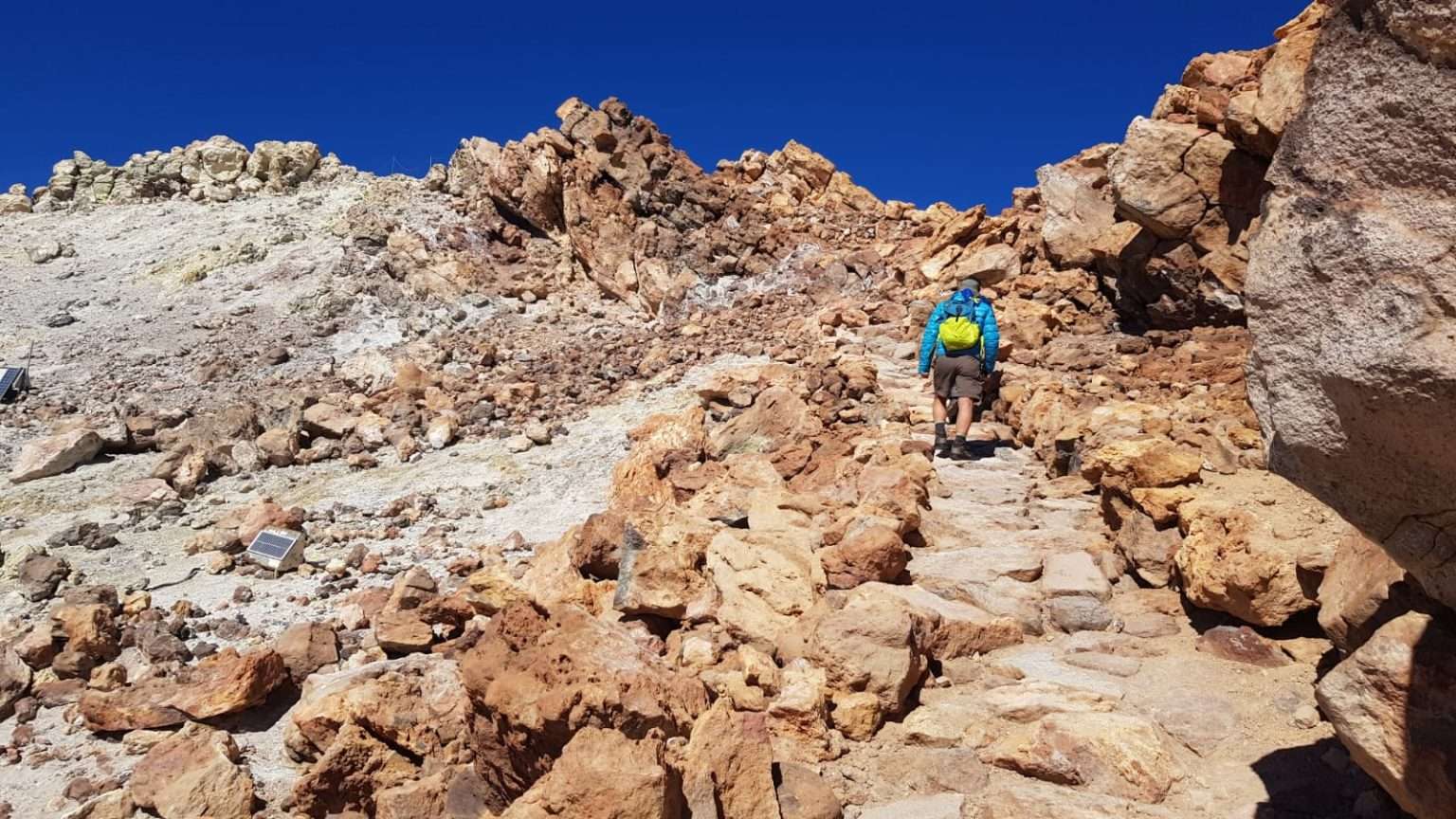 Permiso acceso Pico del Teide
